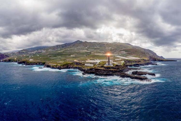 General View - Lighthouse on La Palma Island - Barlovento