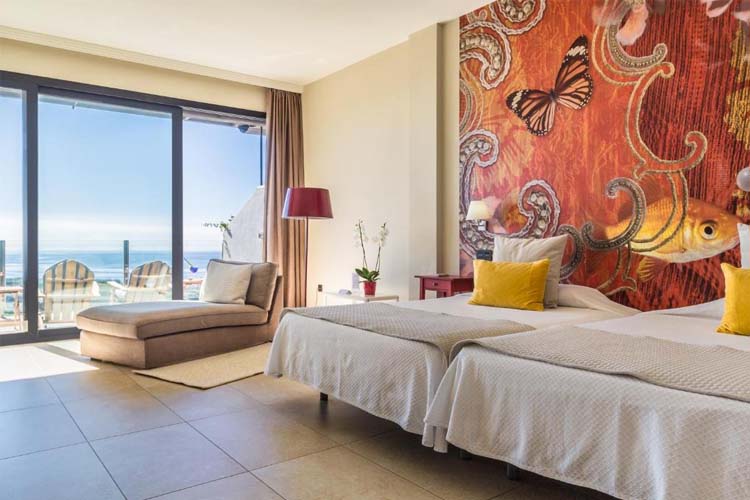 Twin Room with Bath - Hotel Miba - Salobreña