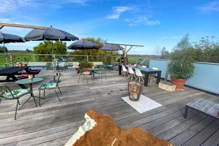 Terrace - Valerius Boutique Hotel - Wormer