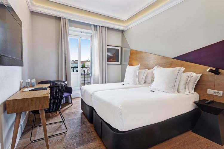 Executive Double or Twin Room with Balcony - One Shot Recoletos 04 - Madrid