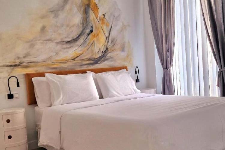 Double Room with Balcony (2 Adults + 1 Child) - Opuntia Hotel Boutique - Mijas