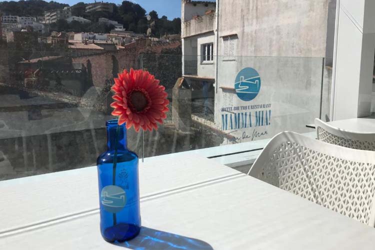 Terrace - Mamma Mia Hotel Boutique - Costa Brava