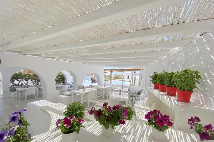 Restaurant - Apsenti Hotel - Couples Only - Mykonos