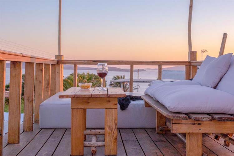 Love Affair Suite- King size bed with partial Sea View - Apsenti Hotel - Couples Only - Mykonos