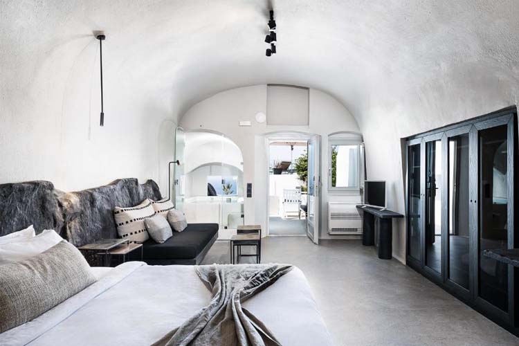 Honeymoon Suite with Jacuzzi and Caldera View - On the Rocks - Imerovigli