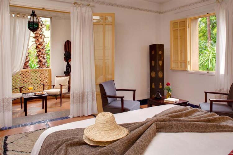 Gardens Side Double Room - Les Jardins de la Medina - Marrakech