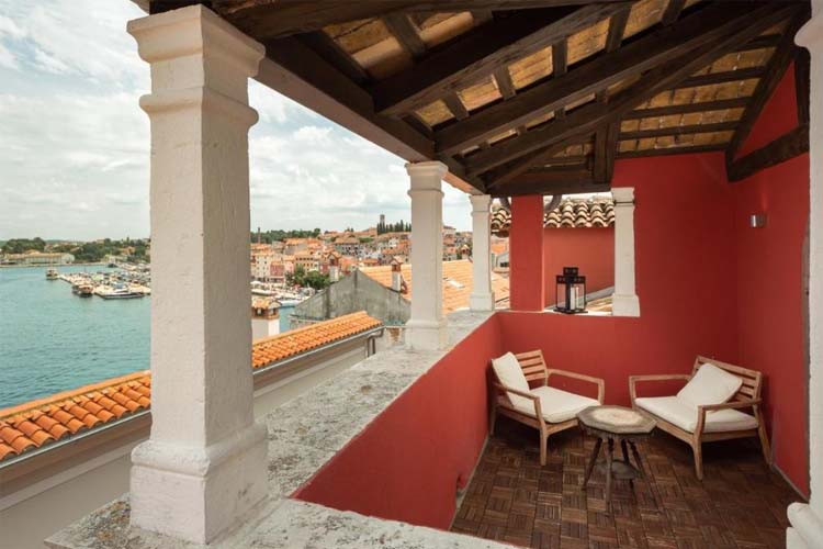 Balcony - Hotel Heritage Angelo d'Oro - Rovinj