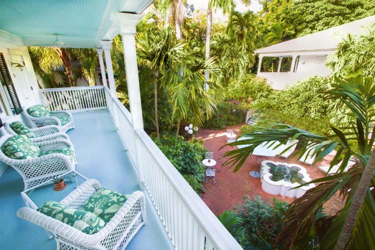 Courtyard - The Gardens Hotel - Key West