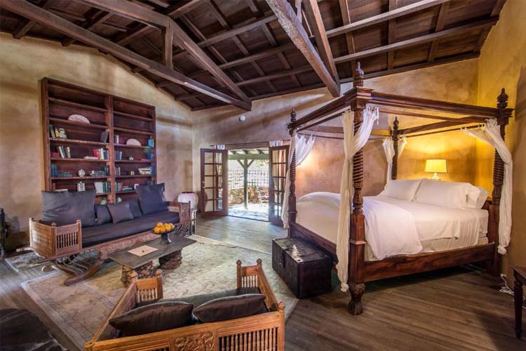 Queen Suite - Naish House - Korakia Pensione - Palm Springs