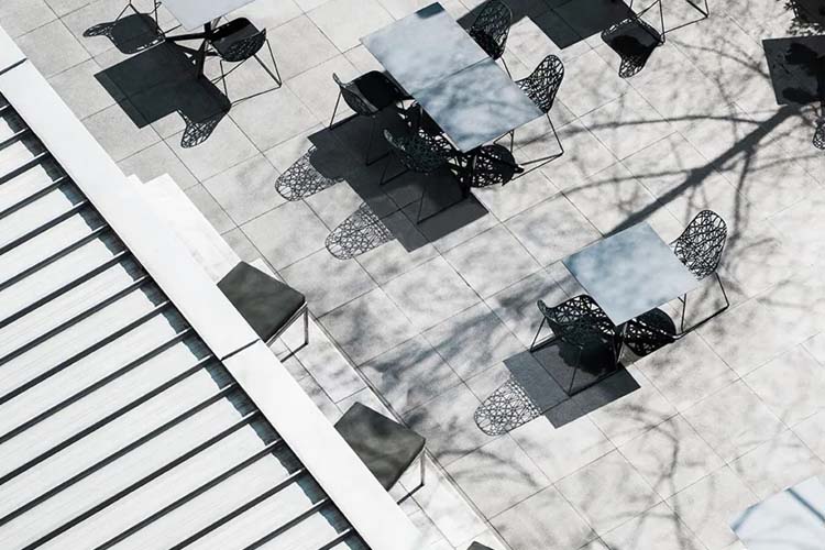 Terrace - Augarten Art Hotel  - Graz