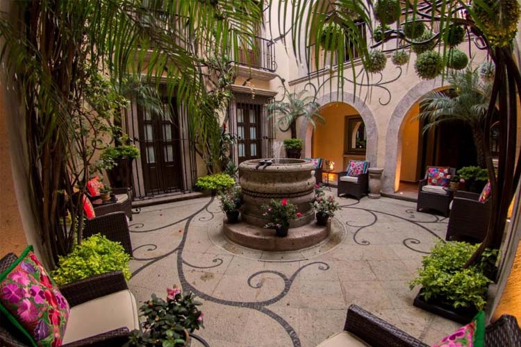 Patio - Hotel de la Soledad - Morelia