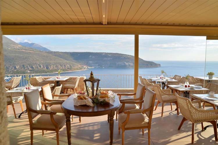 Restaurant - Akrolithi Boutique Hotel  - Oitylo