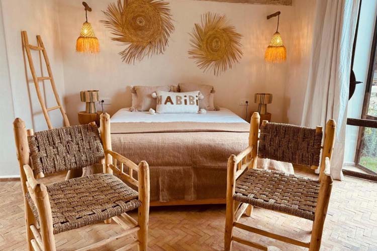 Superior Queen Room - Riad Eucalyptus Ethnic Hotel - Essaouira