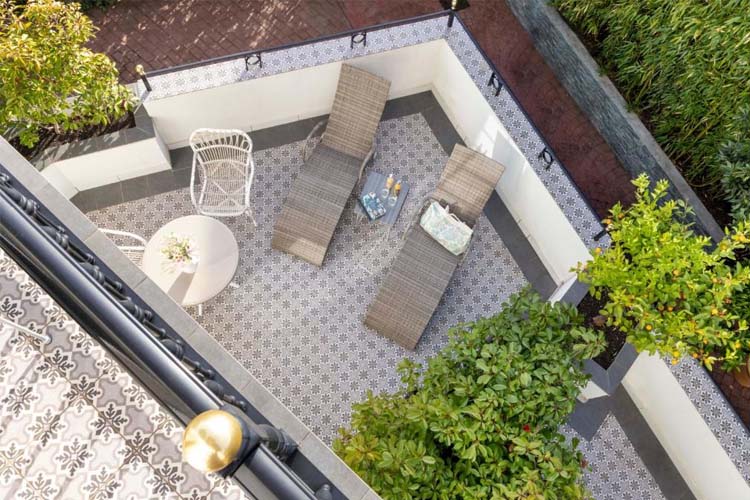 Terrace - Villa Magalean Hotel & Spa - Hondarribia