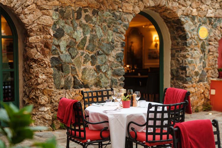 Restaurant - Hôtel Demeure Castel Brando - Erbalunga
