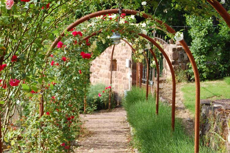 Garden - Château La Servayrie - Conques-en-Rouergue