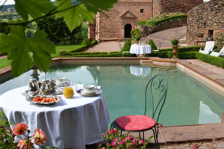Pool - Château La Servayrie - Conques-en-Rouergue