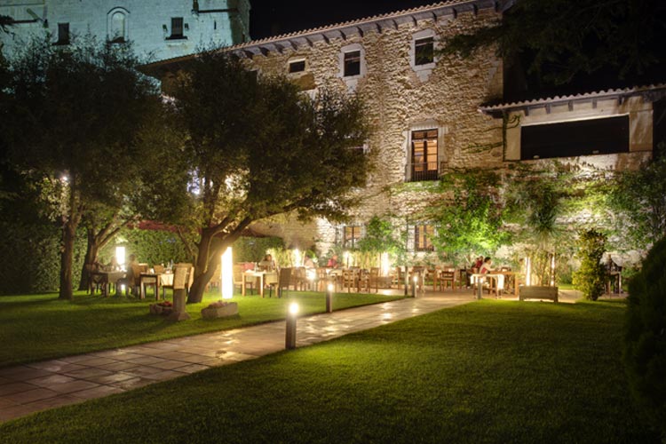 Outdoor Restaurant - Palau Lo Mirador - Costa Brava