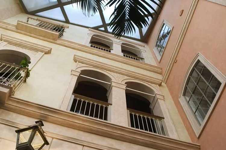 Courtyard - Hotel Nautilus - Tábor