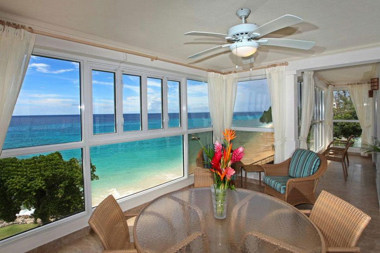 Living Room - Beach View - BARBADOS