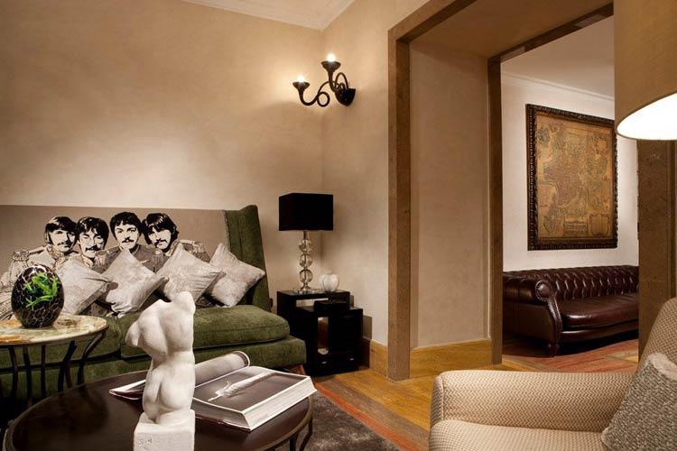 Living Room - Palazzo Manfredi - Relais & Châteaux - Rome