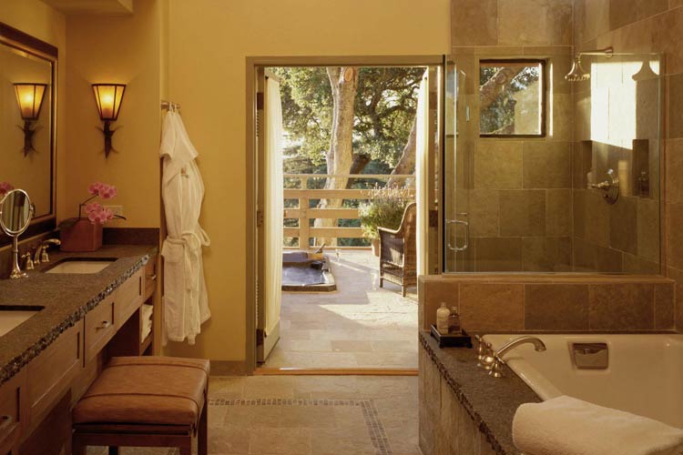 Suite-Bathroom - Ventana Inn & Spa - Big Sur