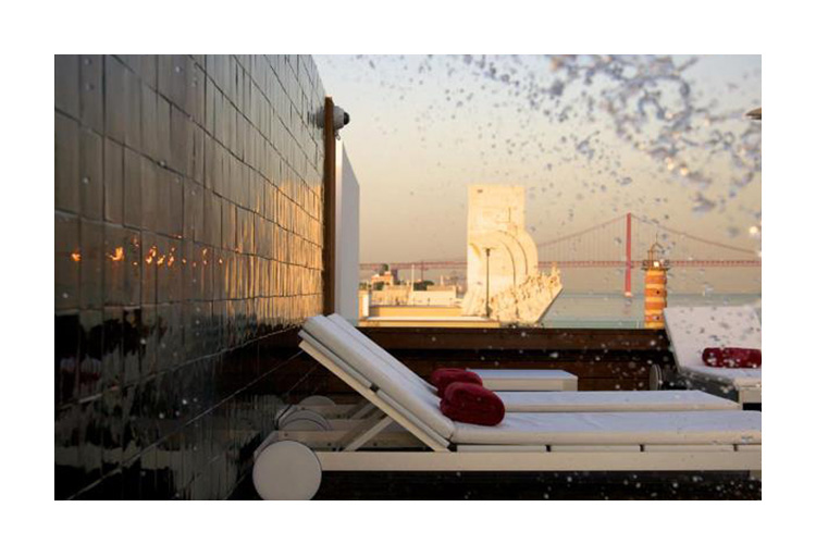 Terrace - Altis Belem Hotel & Spa - Lissabon