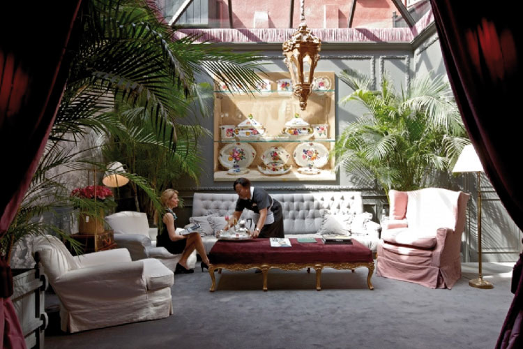 Courtyard - Hotel de Orangerie - Bruges