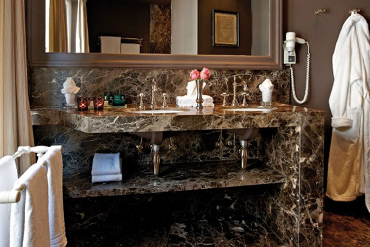 Bathroom - Hotel de Orangerie - Bruges