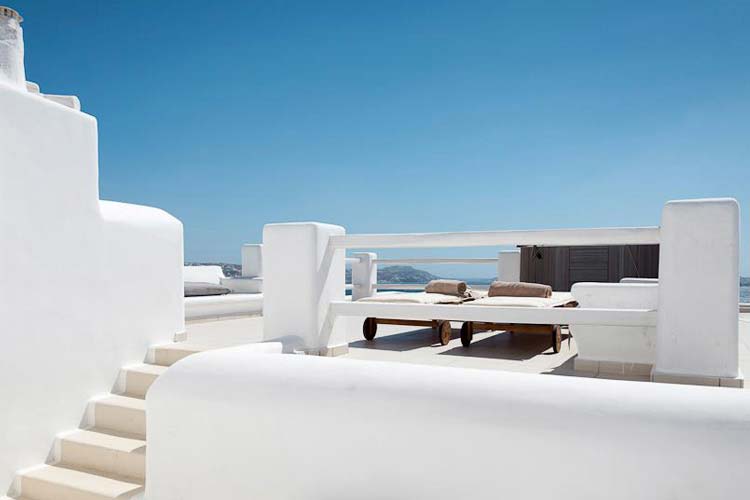 Terrace - Rocabella Mykonos Art Hotel & Spa - Mykonos