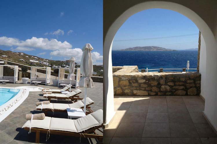 Terrace - Rocabella Mykonos Art Hotel & Spa - Mykonos