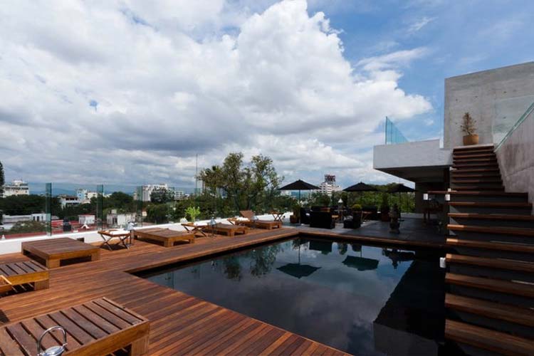 Rooftop Pool - Hotel Demetria - Guadalajara
