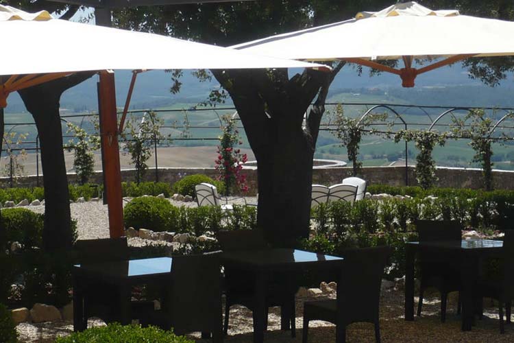 Terrace - Castello la Leccia - Castellina in Chianti