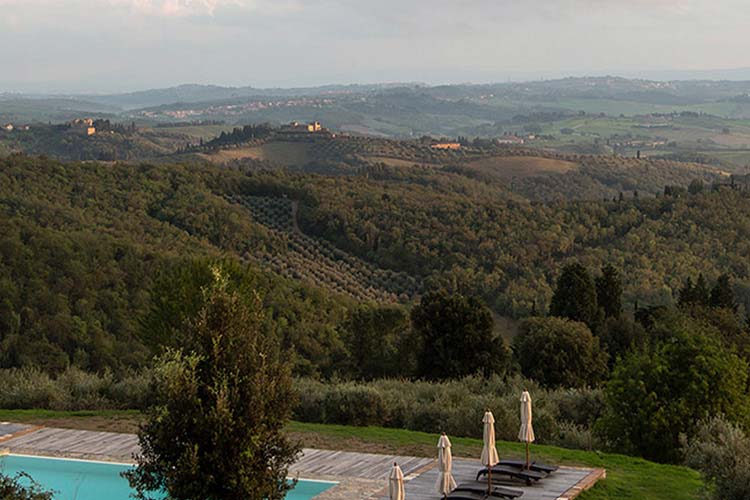 Views - Castello la Leccia - Castellina in Chianti