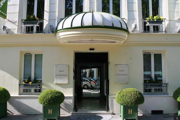 Entrance - Hotel Le Tourville - Paris