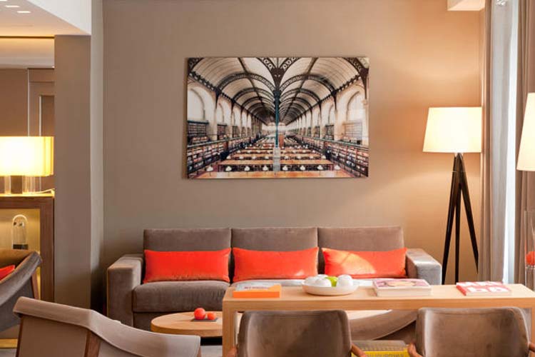 Lounge - Hotel Le Tourville - Paris