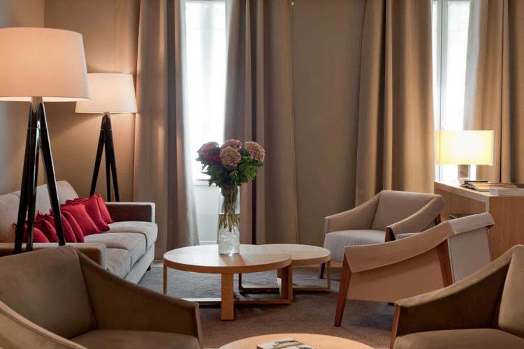 Lounge - Hotel Le Tourville - Paris
