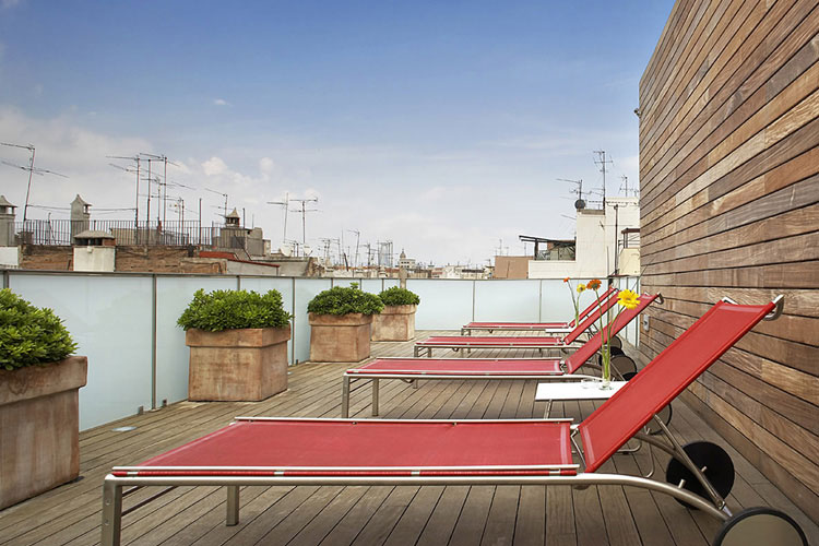 Terrace - Hotel Mercer Boria - Barcelona