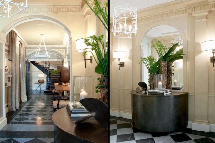 Hall - Hotel Recamier - Paris