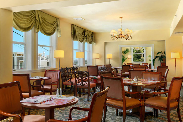 Breakfast Room - Hotel Drisco - San Francisco
