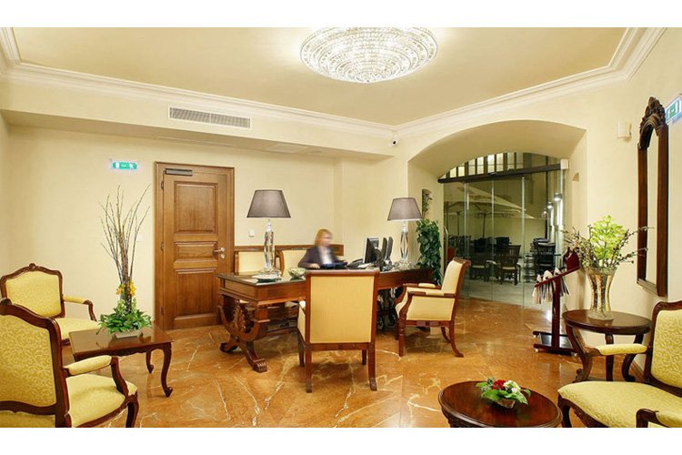 Front Desk - Dominican Hotel - Prague