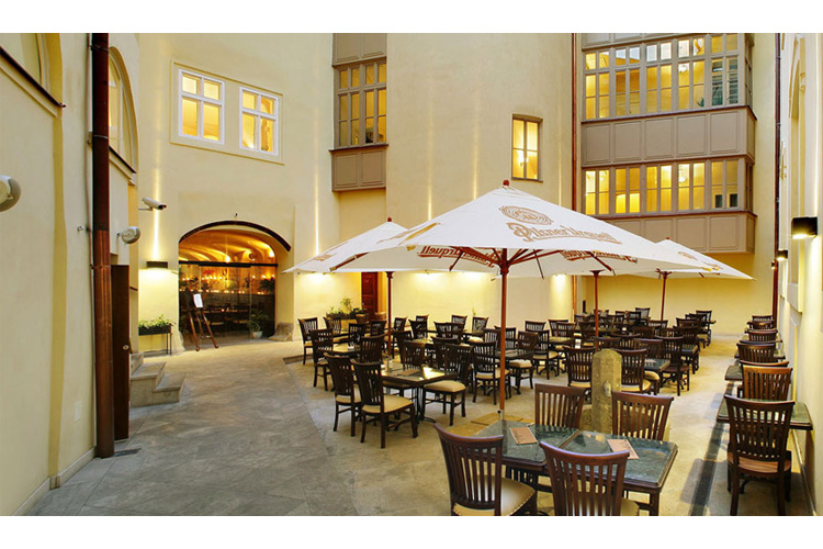 Terrace - Dominican Hotel - Prague