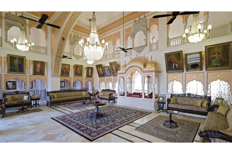 Living Area - Alsisar Mahal - Heritage Hotel - Alsisar