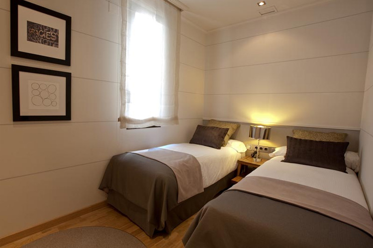Twin Bedromm - Sixtyfour Apartments - Barcelona
