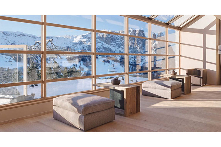 Views from the Hotel - Alpina Dolomites - Alpe di Siusi