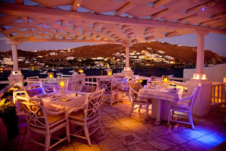 La Meduse Restaurant - Kivotos Mykonos Hotel - Mykonos