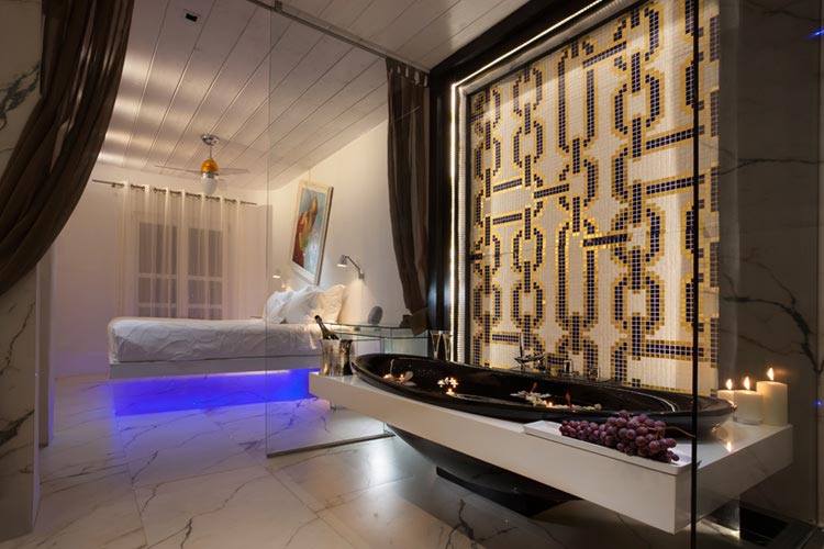Suite Interior - Kivotos Mykonos Hotel - Mykonos