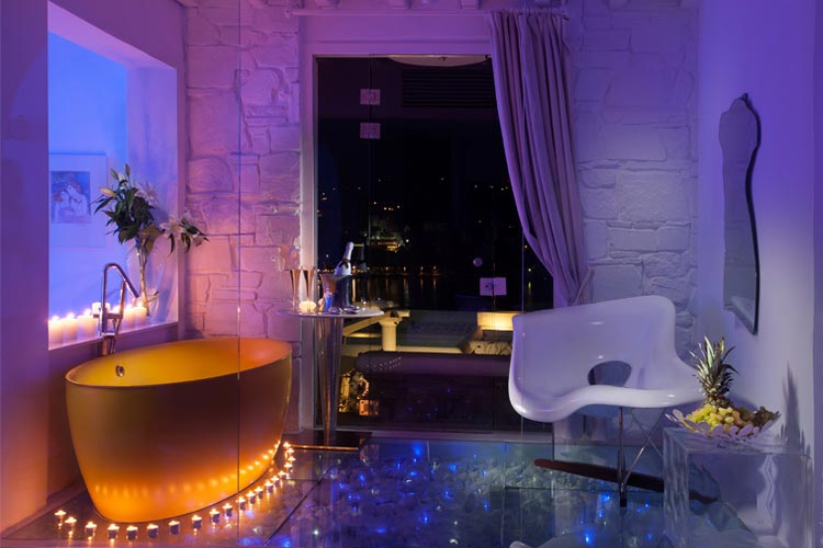 En Suite Bathroom - Kivotos Mykonos Hotel - Mykonos