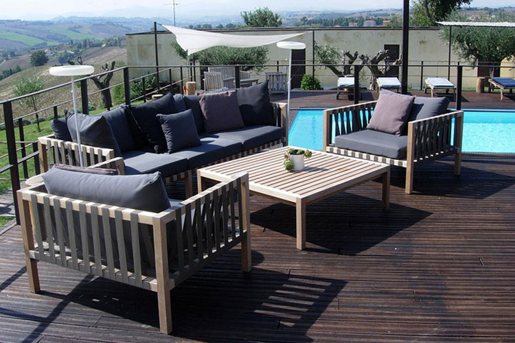 Terrace and Views - Solea Albergo di Campagna - Trecastelli