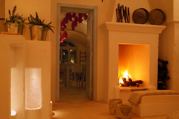 Fireplace - Masseria Cimino - Savelletri di Fasano